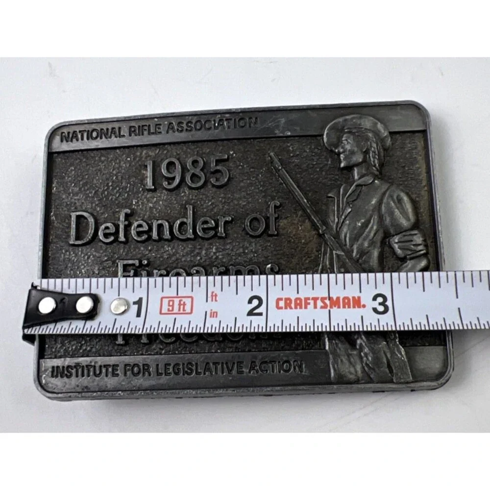Defender of Firearms 1985 Freedom Belt Buckle